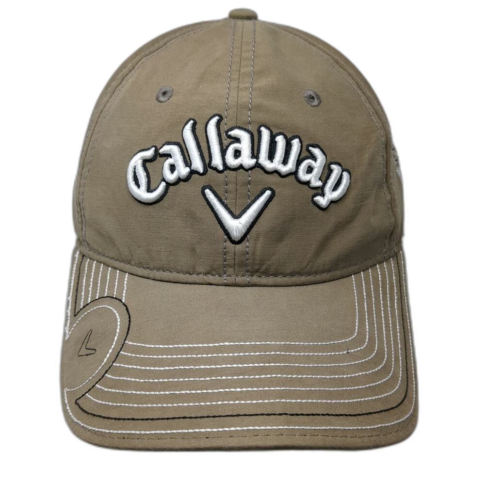 Callaway Baseball Cap Brown One Size Wasatch Golf Odyssey New Era Strapback Hat